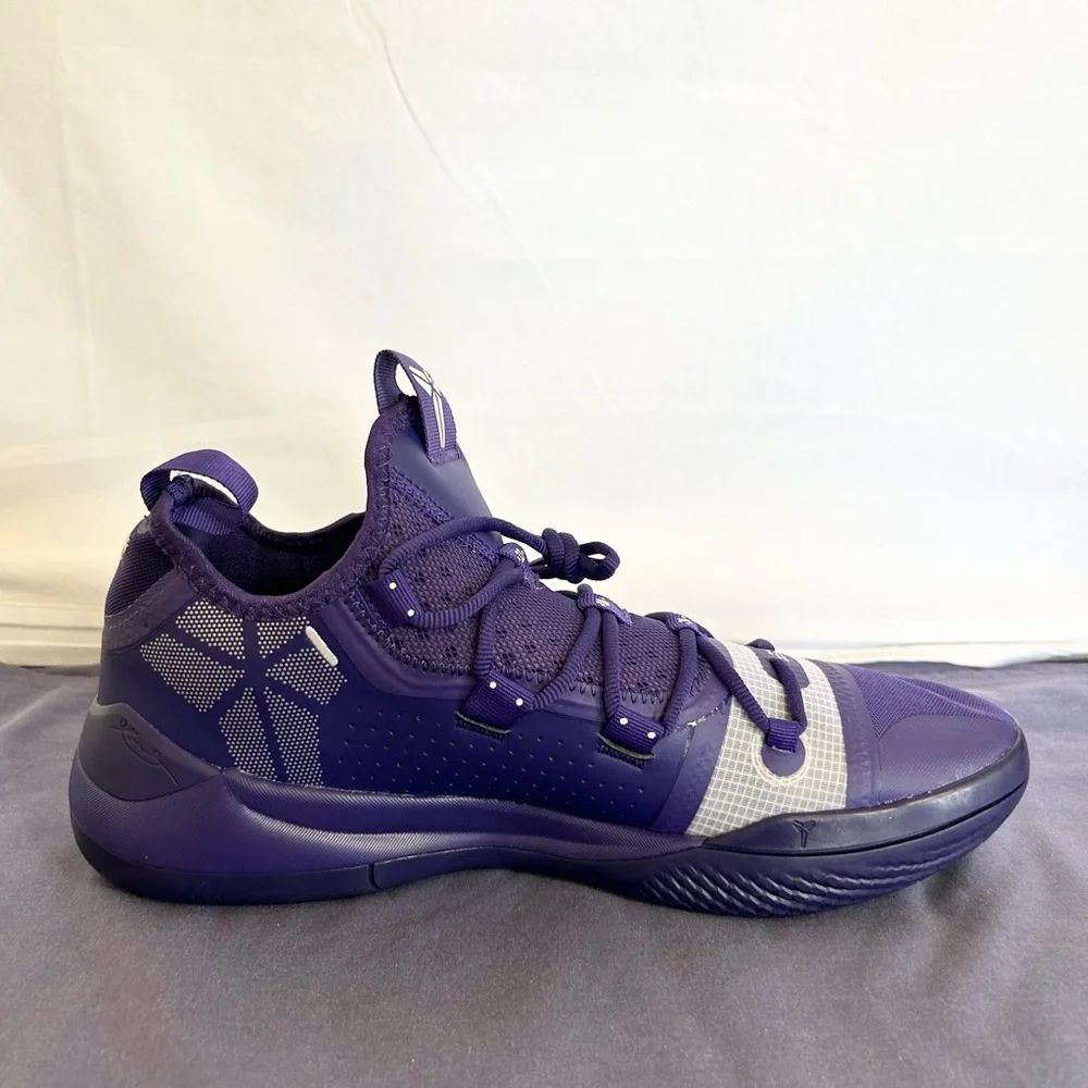 Nike Kobe A.D. Exodus Court Purple size 10.5 BRAND NEW MEN’S BASKETBALL SHOES - Picture 5 of 9